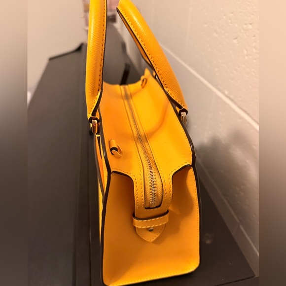 Kate Spade Madison Small Satchel crossbody bag Daffodil - Picture 3 of 13